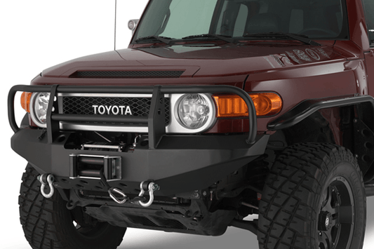 Warrior Toyota FJ Cruiser 2007-2014 Front Bumper Winch Ready with D-Ring Mounts & Brush Guard 3530