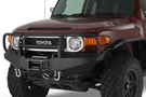 Warrior 3530 Toyota FJ Cruiser 2007-2014 Front Bumper Winch Ready with D-Ring Mounts & Brush Guard