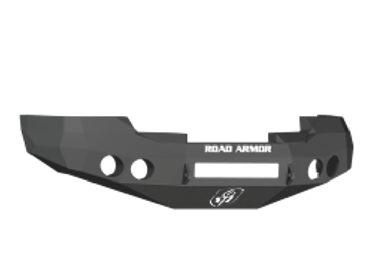 Road Armor 37700B-NW 2008-2013 Chevy Silverado 1500 Front Bumper Black