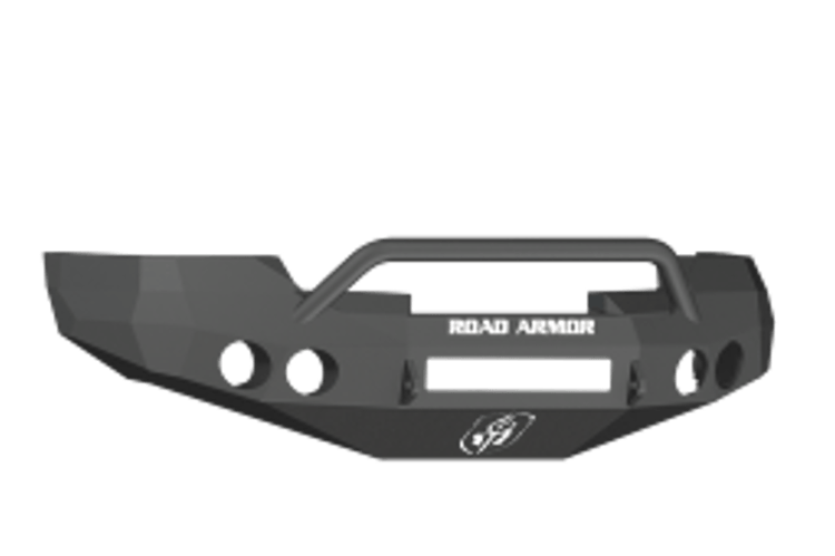 Road Armor 37704B-NW 2008-2013 Chevy Silverado 1500 Front Bumper Black Pre-Runner