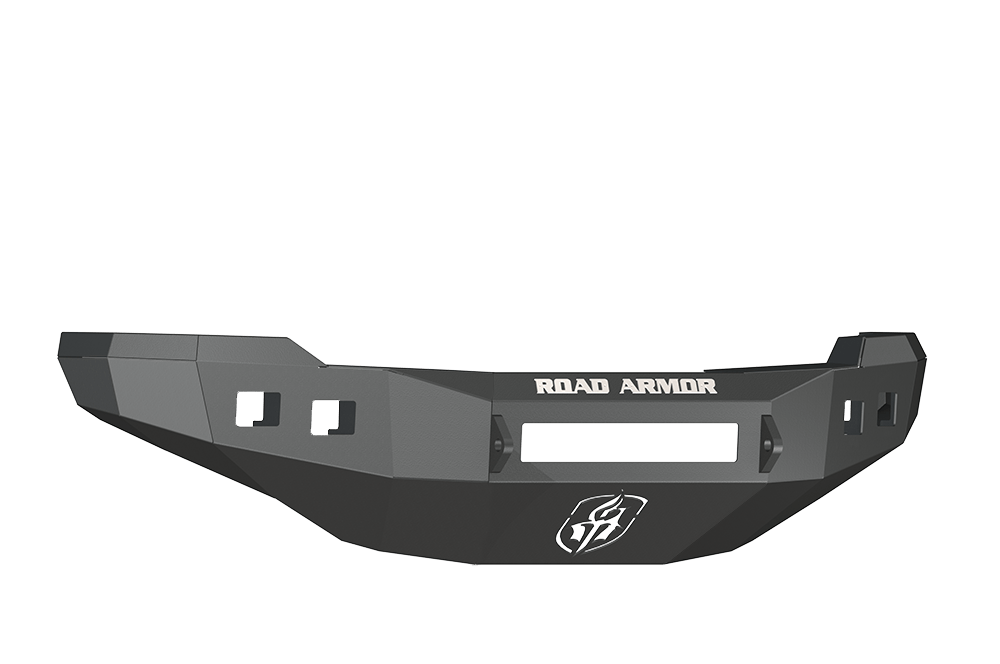 Road Armor 382R0B-NW 2011-2014 Chevy Silverado 2500/3500 Front Bumper, Stealth Series, Square Light Port, Black