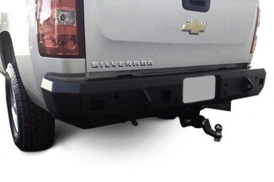 Road Armor 38500B 08-13 Chevy Silverado 1500 Rear Bumper - BumperOnly