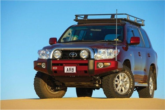 ARB 3915040 Toyota Land Cruiser 2008-2011 Sahara Bar Front Bumper 200 Series Winch Ready