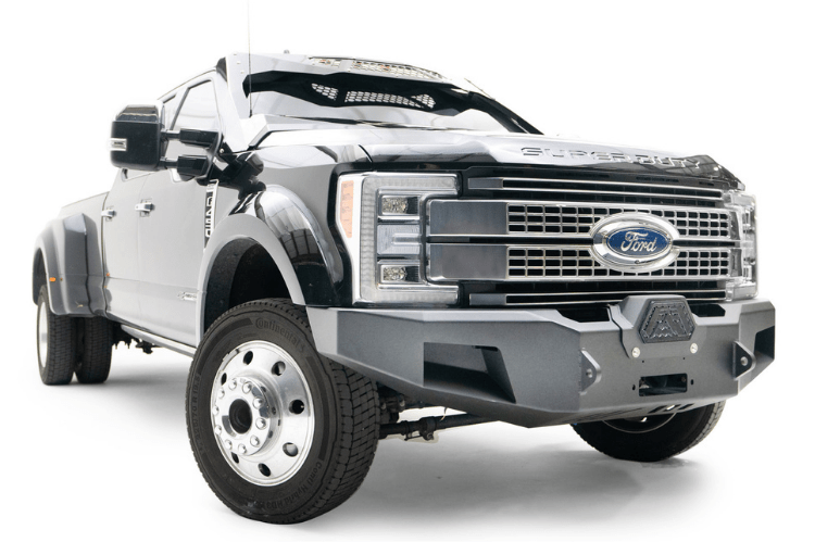 Fab Fours FS17-A4161-1 Ford F250/F350 Superduty 2017-2022 Premium Front Bumper Winch Ready No Guard
