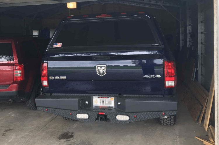 Ranch Hand SBD09HBLSL 2009-2018 Dodge Ram 1500 Sport Series Back Bumper