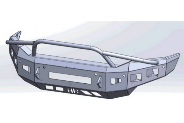 Hammerhead 600-56-0971 Dodge Ram 4500/5500 2019-2024 Front Bumper Low Profile Pre-Runner Non-Winch