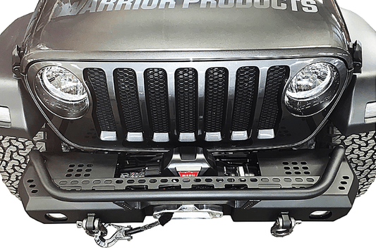 Warrior 6538 Jeep Gladiator JT 2020 MOD Series Front Bumper Mid-Width With Brush Guard