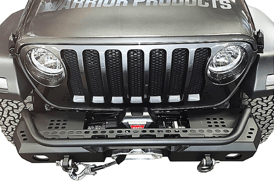 Warrior 6538 Jeep Gladiator JT 2020-2024 MOD Series Front Bumper Mid-Width With Brush Guard