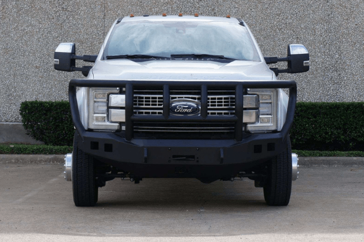 Road Armor Stealth 61742B 2017-2021 Ford F250/F350/F450/F550 Superduty Front Winch Bumper Titan II Guard Wide Flare