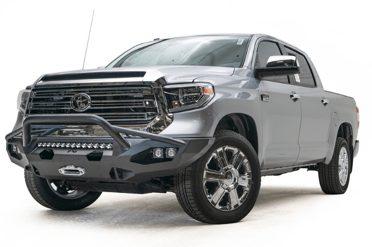 Fab Fours TT14-X3852-1 Toyota Tundra 2014-2021 Front Bumper Winch Ready Pre-runner Guard