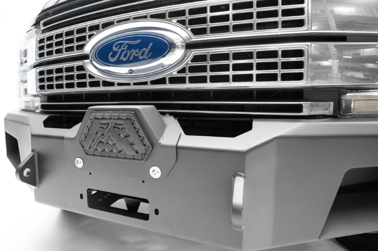 Fab Fours FS17-A4261-1 Ford F450/F550 Superduty 2017-2022 Premium Front Bumper Winch Ready No Guard