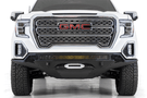 ADD F471423030103 GMC Sierra 1500 2019-2021 Stealth Fighter Front Bumper with Sensor Cutouts Winch Ready