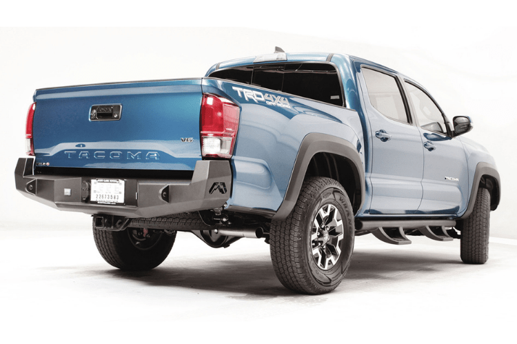 Fab Fours TT16-W3650-1 Premium Rear Bumper Toyota Tacoma 2016-2022 Non-Sensor