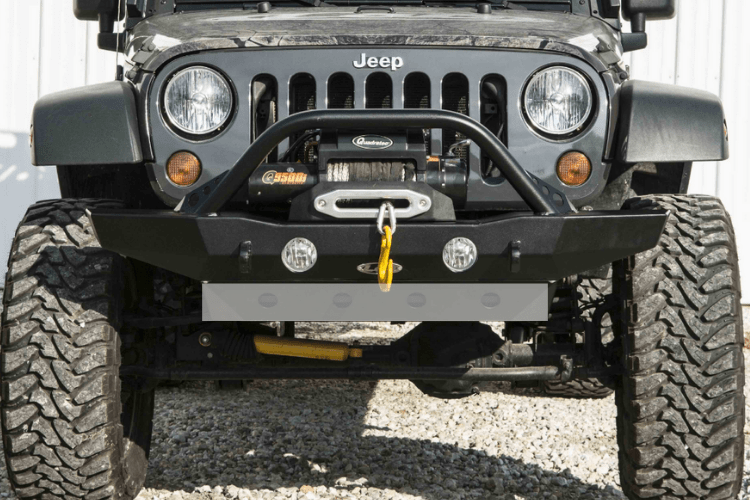 Lod Offroad Destroyer Front Bumper Jeep Wrangler JK 2007-2017 Mid-Width With Bull Bar Guard JFB0713