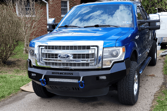 Iron Cross 40-415-09 Ford F150 2009-2014 Low Profile Front Bumper Gloss Black