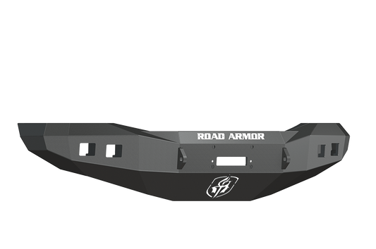 Road Armor 406R0B 2006-2009 Dodge Ram 2500/3500 Front Bumper, Winch Ready, Stealth Series, Black