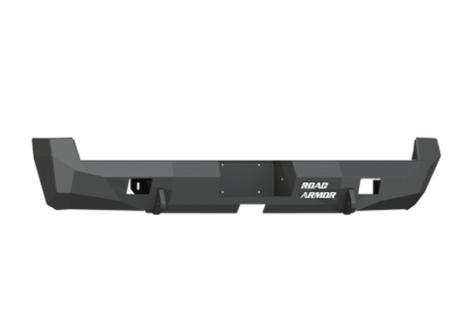 Road Armor 44200B 1994-2002 Dodge Ram 1500/2500/3500 Rear Bumper, Black Finish, No Guard, Stealth Series, Rectangle, Non-Winch
