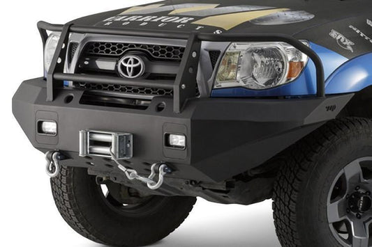Warrior 4530 Toyota Tacoma 2005-2011 Front Bumper Winch Ready with Brush Guard