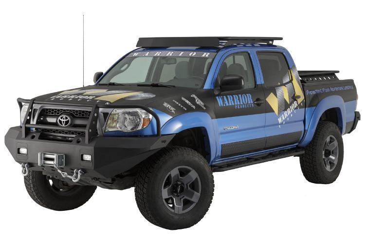 Warrior 4530 Toyota Tacoma 2005-2011 Front Bumper Winch Ready with Brush Guard