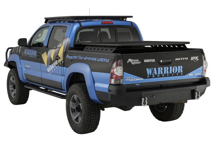 Warrior 4550 Toyota Tacoma 2005-2015 Rear Bumper with D-Rings Mounts
