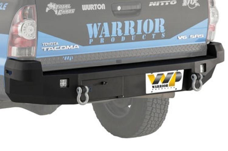 Warrior 4550 Toyota Tacoma 2005-2015 Rear Bumper with D-Rings Mounts