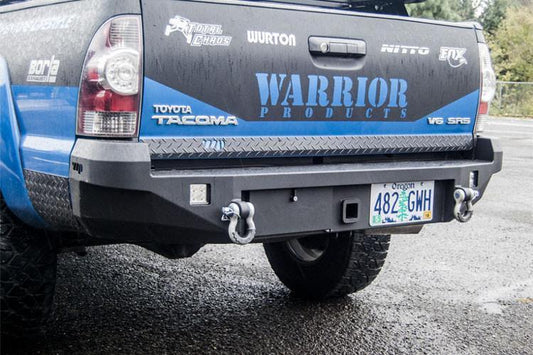 Warrior 4560 Toyota Tacoma 2005-2015 Rear Bumper with Hitch & D-Ring Mounts