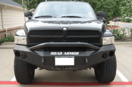 Road Armor 47004B Dodge Ram 1500/2500/3500 1994-1996 Stealth Front Bumper Winch Ready Pre-Runner Guard