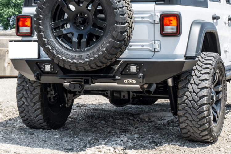 Lod Offroad Destroyer Rear Bumper Jeep Wrangler JL 2018-2020 Full-Width JRB1841