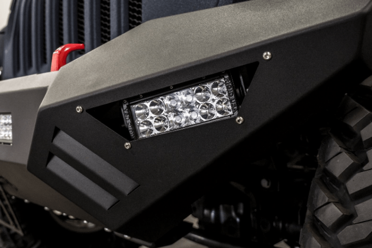 Road Armor 5183XF0B Jeep Wrangler JL/JT 2018-2020 Spartan Front Bumper Non-Winch Texture Black