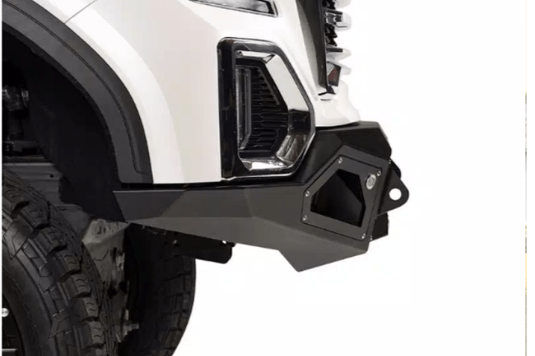 Bodyguard GAG19AY1T GMC Sierra 1500 2019-2021 A2L Base Front Bumper With Sensor Cutout