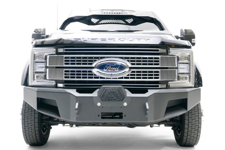 Fab Fours FS17-A4161-1 Ford F250/F350 Superduty 2017-2022 Premium Front Bumper Winch Ready No Guard