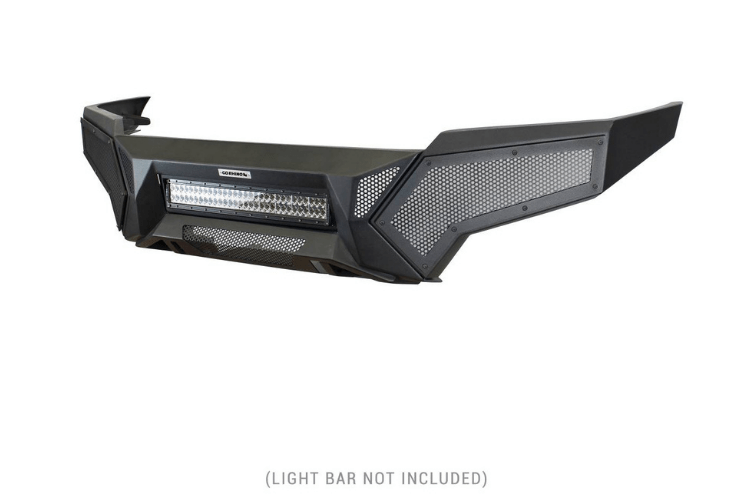 Go Rhino 343891T Toyota Tacoma 2016-2023 Element Front Bumper Non-Winch with Powdered Steel Light Door
