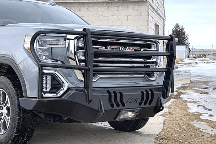 Throttle Down Kustoms BGRIL1920GM1500 GMC Sierra 1500 2019-2022 Front Bumper Grille Guard