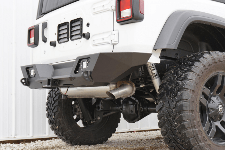 Lod Offroad Destroyer Rear Bumper Jeep Wrangler JL 2018-2020 Shorty JRB1801