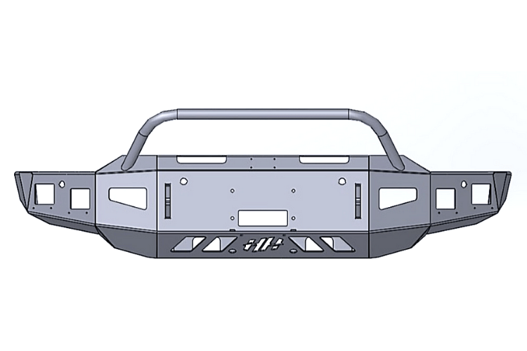Hammerhead 600-56-0976 Chevy Silverado 2500/3500 2020-2023 Front Bumper Winch Ready Pre-Runner