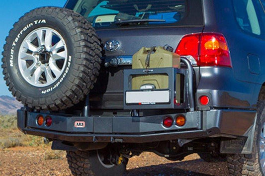 ARB 5615010 Toyota Land Cruiser 2007-2015 Modular Rear Bumper 200 Series Satin Black Powder Coat Finish