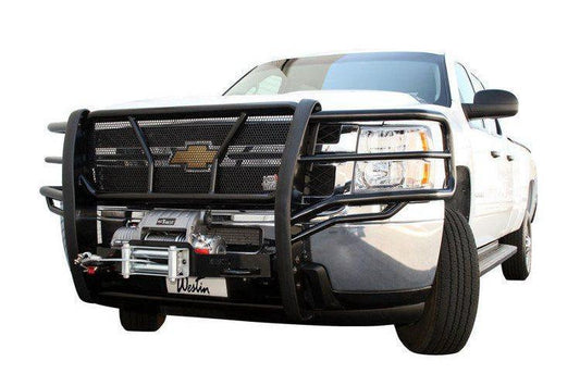 Westin 57-93685 Chevy Silverado 1500 2014-2015 HDX Winch Mount Grille Black