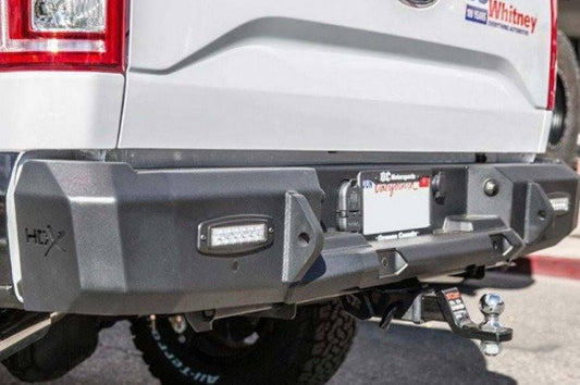 Westin Chevy Silverado 1500 2014-2015 Rear Bumper with Sensors Textured Black Finish  58-251405S