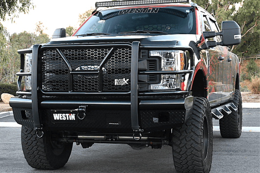 Westin 58-31125 Ford F250/F350 Superduty 2017-2022 HDX Bandit Front Bumper Non-Winch Black Finish