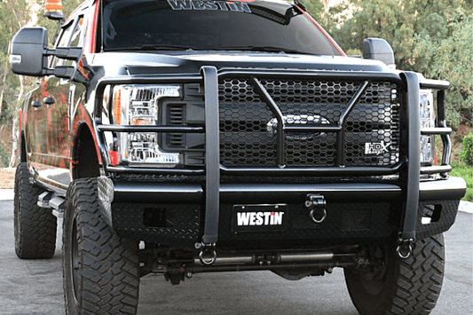 Westin 58-31125 Ford F250/F350 Superduty 2017-2022 HDX Bandit Front Bumper Non-Winch Black Finish