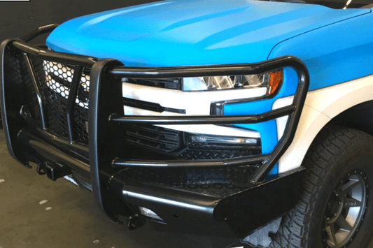 Westin 58-31135 Chevy Silverado 1500 2019-2022 HDX Bandit Front Bumper Non-Winch Black Finish