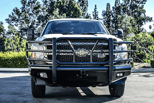 Westin 58-31145 Chevy Silverado 2500/3500 2011-2014 HDX Bandit Front Bumper Non-Winch Black Finish