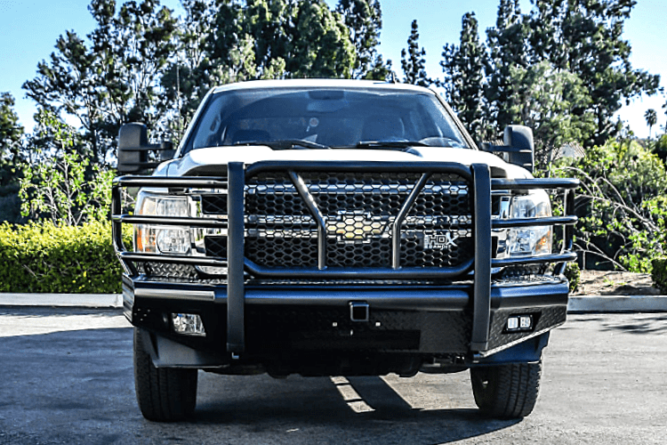 Westin 58-31145 Chevy Silverado 2500/3500 2011-2014 HDX Bandit Front Bumper Non-Winch Black Finish