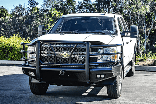 Westin 58-31145 Chevy Silverado 2500/3500 2011-2014 HDX Bandit Front Bumper Non-Winch Black Finish