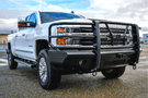 Westin 58-31155 Chevy Silverado 2500/3500 2015-2019 HDX Bandit Front Bumper Non-Winch Black Finish