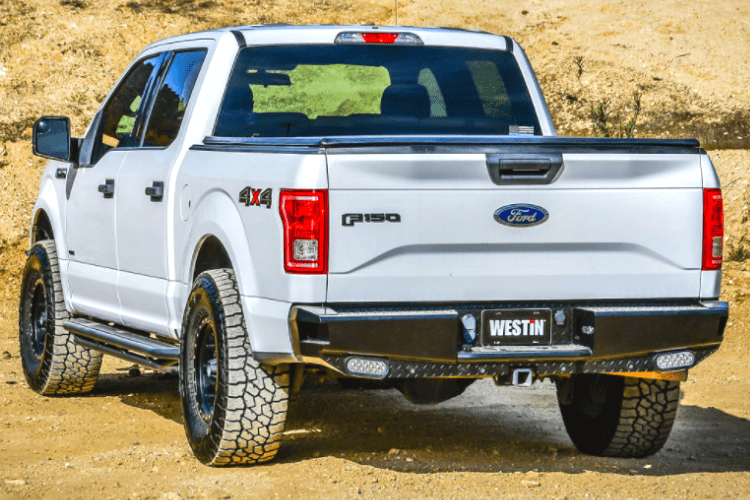 Westin 58-341105 Ford F-150 2015-2020 HDX Bandit Rear Bumper Black Finish