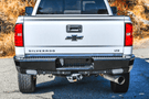 Westin 58-341155 Chevy Silverado 1500 2014-2019 HDX Bandit Rear Bumper Black Finish