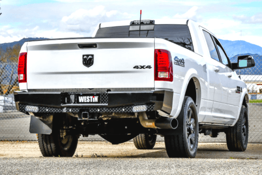 Westin 58-341175 Ram 1500 Classic 2019-2024 HDX Bandit Rear Bumper Black Finish