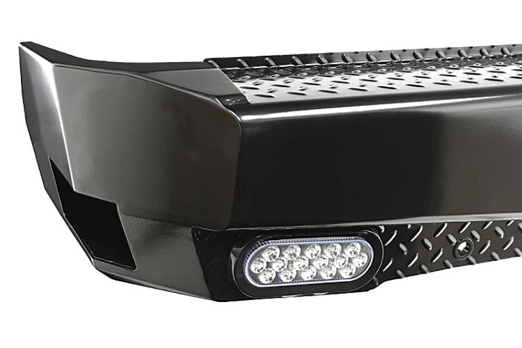 Westin 58-341185 GMC Sierra 1500 2019-2024 HDX Bandit Rear Bumper Black Finish
