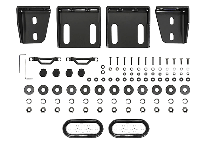 Westin 58-341105 Ford F-150 2015-2020 HDX Bandit Rear Bumper Black Finish